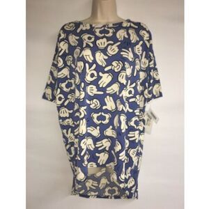 LuLaRoe Disney Irma XS Womens Mickey Hands NWT
